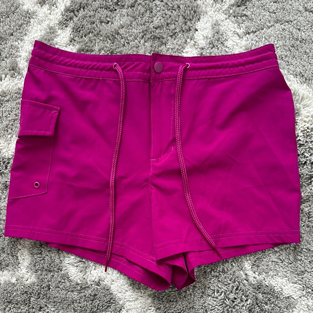 Women's Magenta Shorts